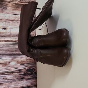 Cloudwalkers By Avenue Tall Back Lace Boot Size 8W